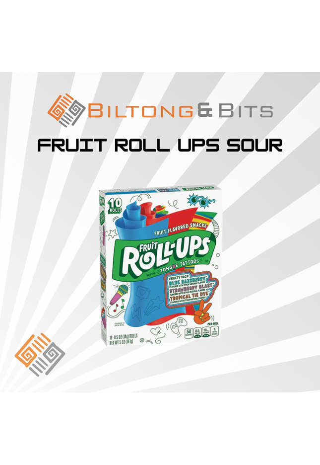 FRUIT ROLL UPS SOUR