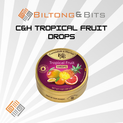 C&H TROPICAL FRUIT DROPS
