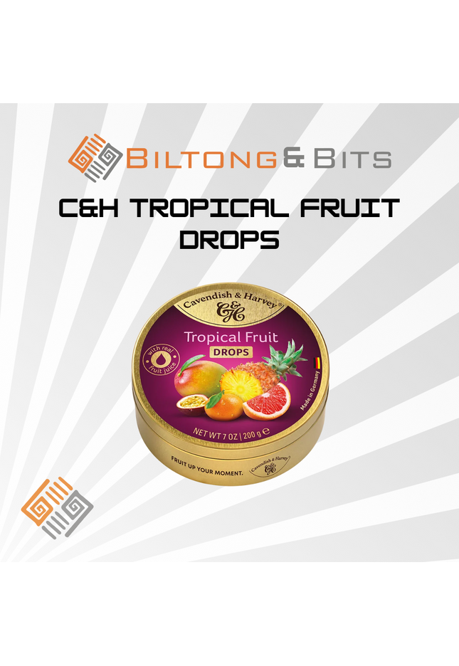 C&H TROPICAL FRUIT DROPS
