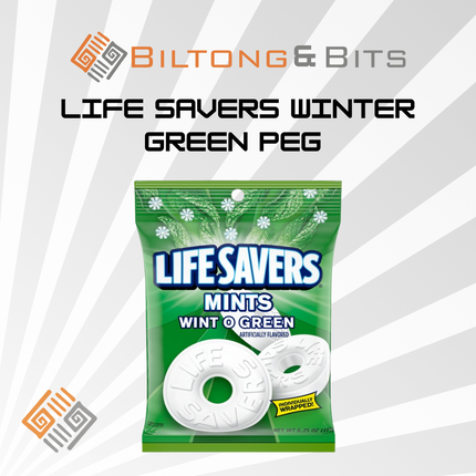 LIFE SAVERS WINTER GREEN PEG