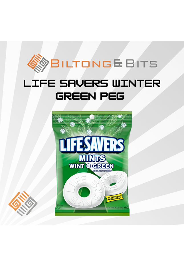 LIFE SAVERS WINTER GREEN PEG