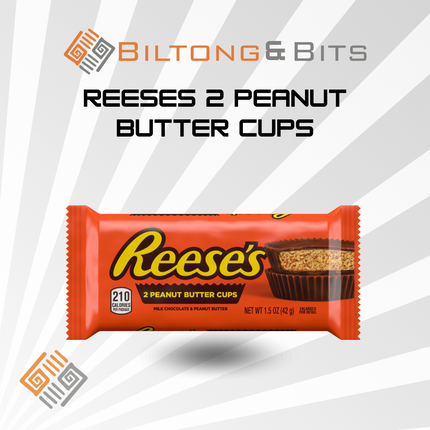 REESES 2 PEANUT BUTTER CUPS