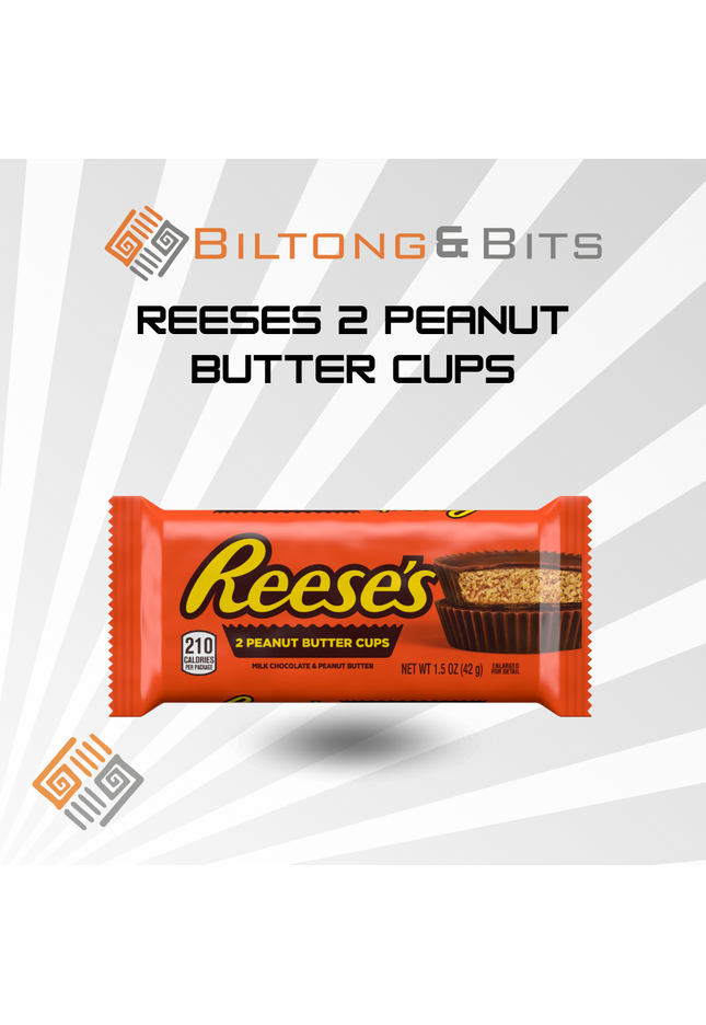 REESES 2 PEANUT BUTTER CUPS