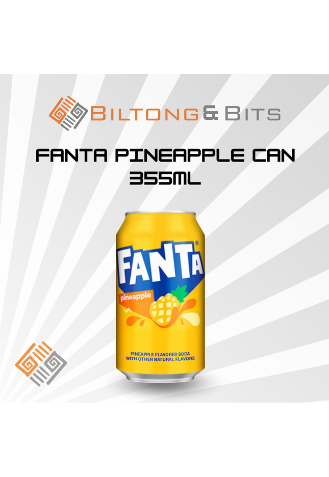 Fanta Pineapple Can 355ml