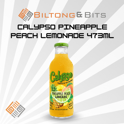 Calypso Pineapple Peach Lemonade 473ml