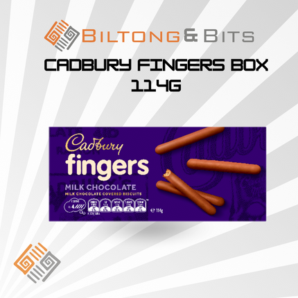 CADBURY Fingers Box 114g