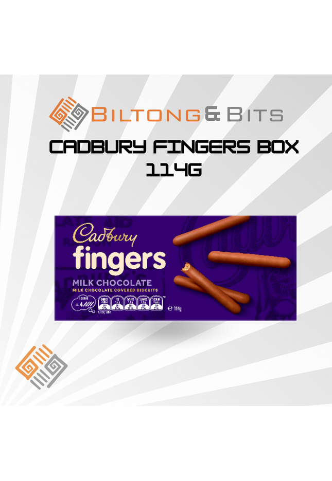 CADBURY Fingers Box 114g