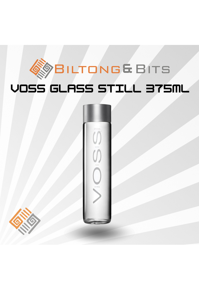 Voss Glass Still 375ml