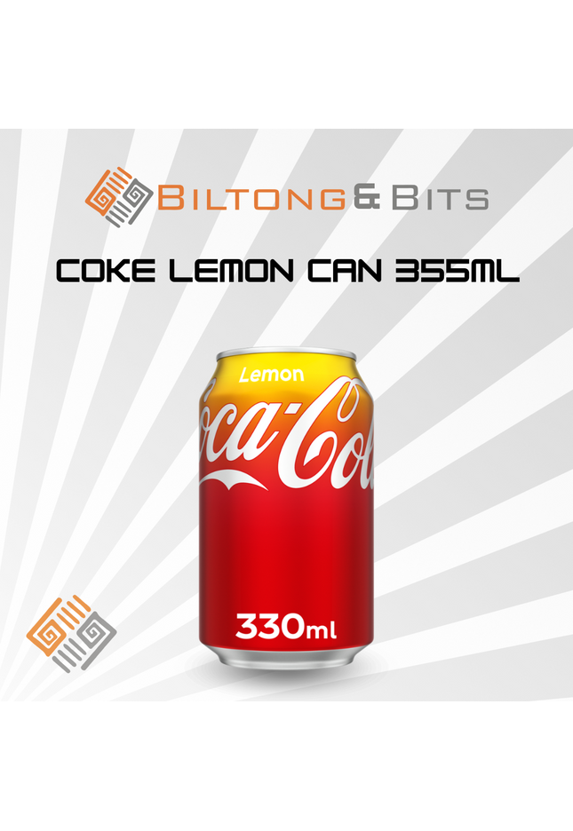 Coke Lemon Can 355ml