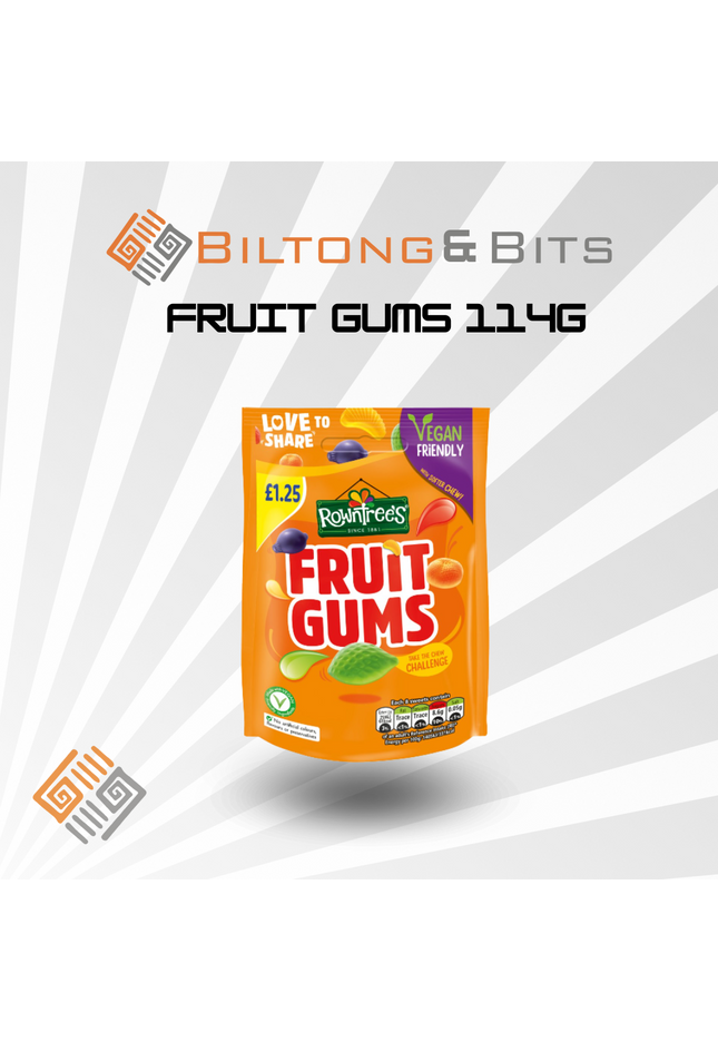 Fruit Gums 114g