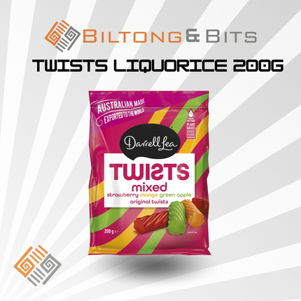Twists Liquorice 200g