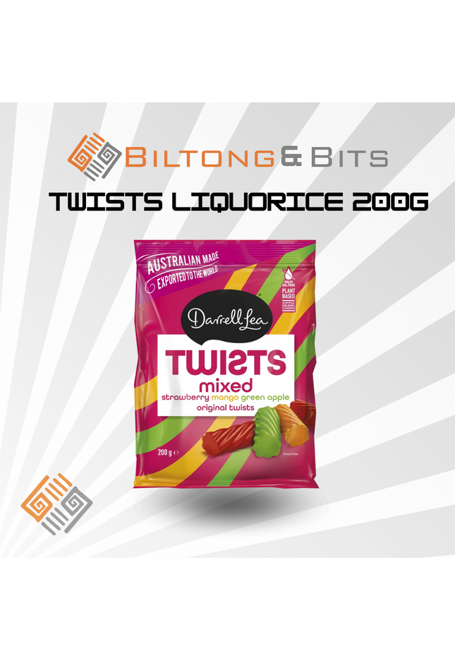 Twists Liquorice 200g