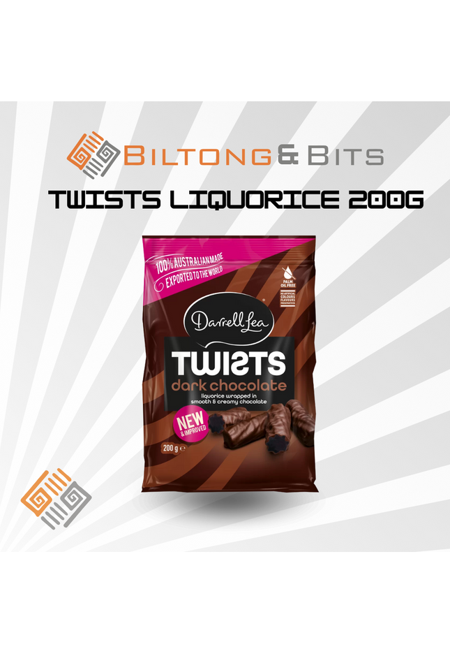 Twists Liquorice 200g