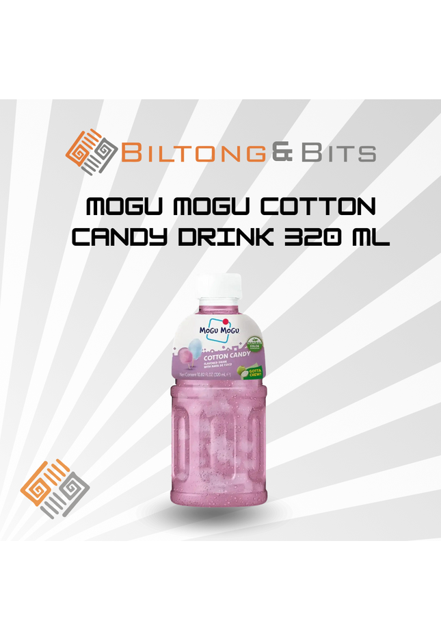 Mogu Mogu Cotton Candy Drink 320 ml