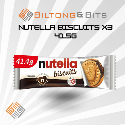 Nutella Biscuits x3 41.5g