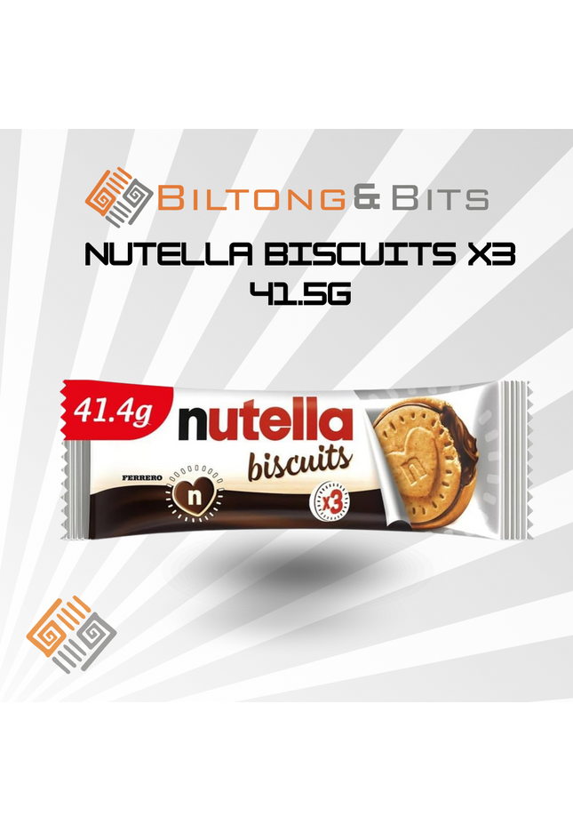 Nutella Biscuits x3 41.5g