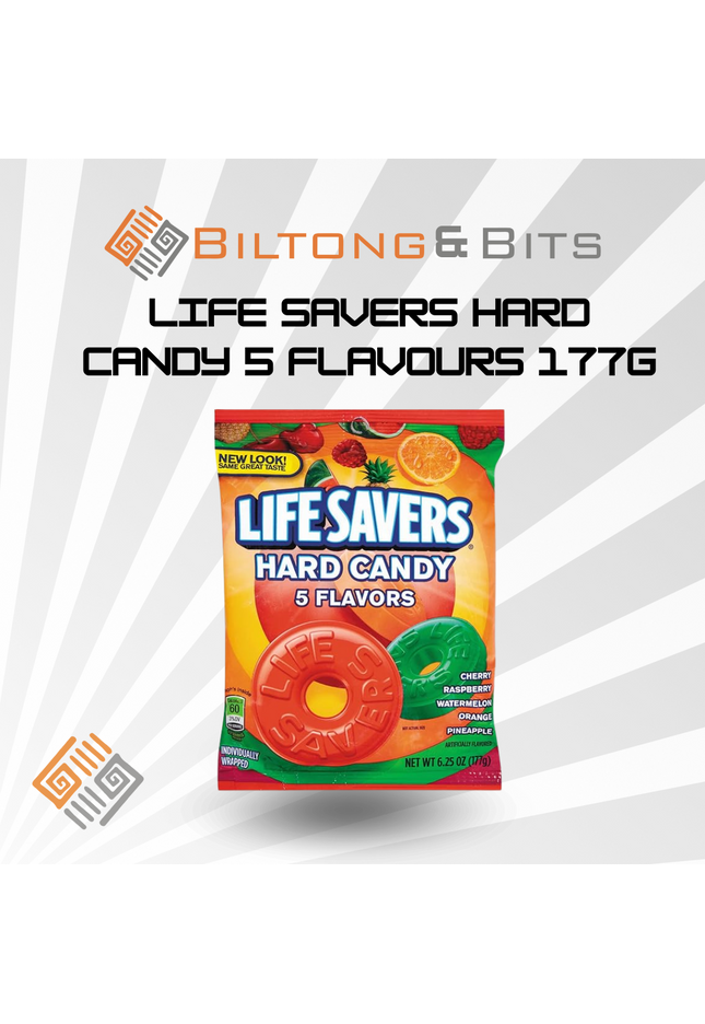 Life Savers Hard Candy 5 Flavours 177g
