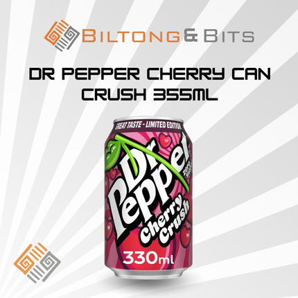 Dr Pepper Cherry Can Crush 355ml