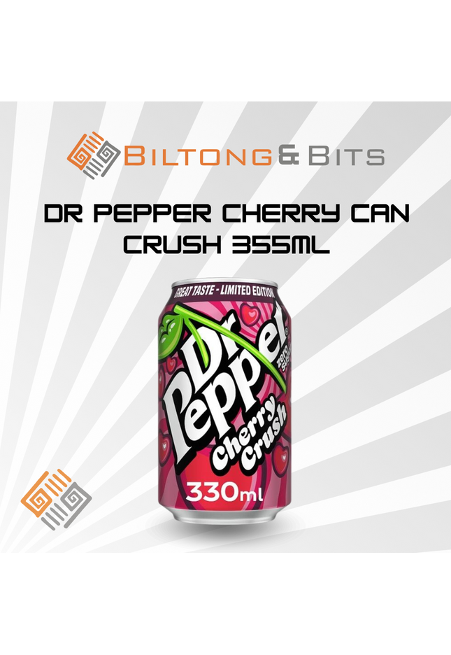 Dr Pepper Cherry Can Crush 355ml