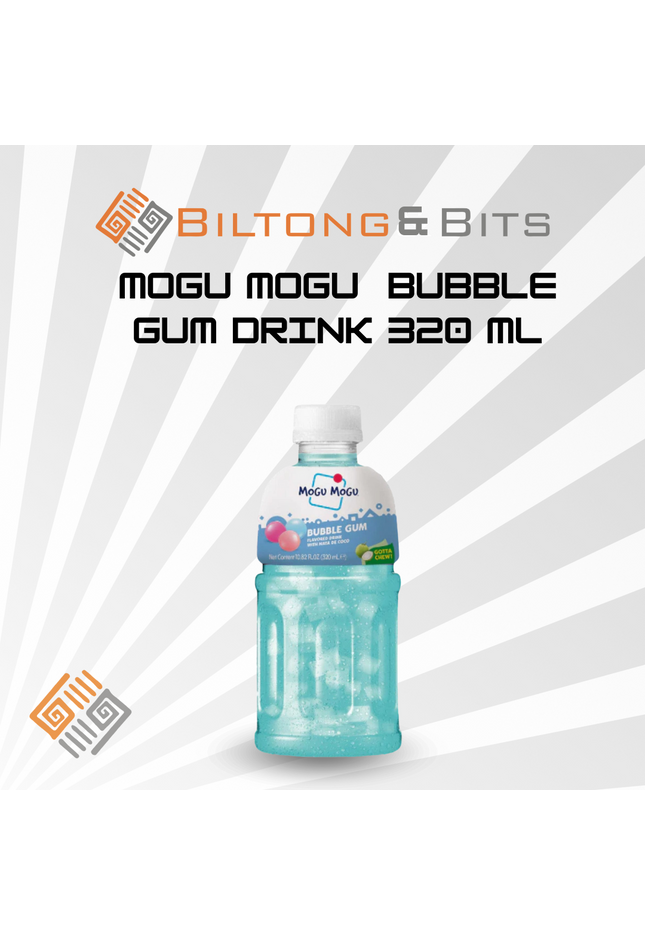 Mogu Mogu Bubble Gum Drink 320 ml