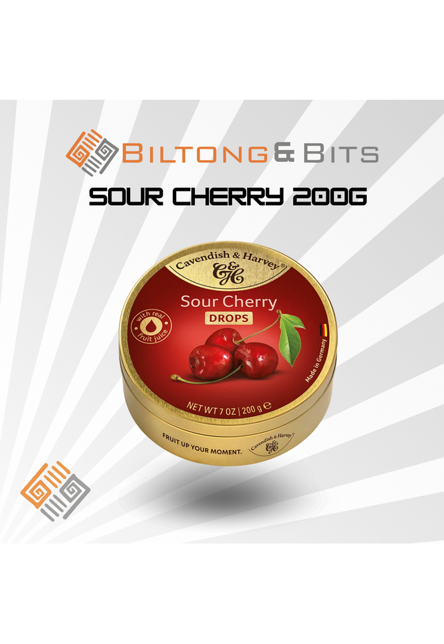 C&H Sour Cherry Candy – 200g Bag