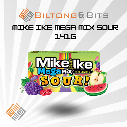 Mike Ike Mega Mix Sour 141g