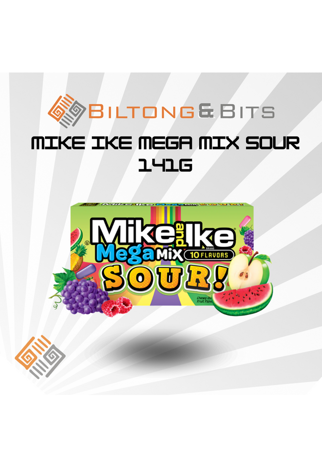 Mike Ike Mega Mix Sour 141g