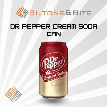 Dr Pepper Cream Soda Can 355ml