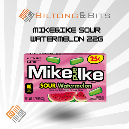 Mike&Ike Sour Watermelon 22g