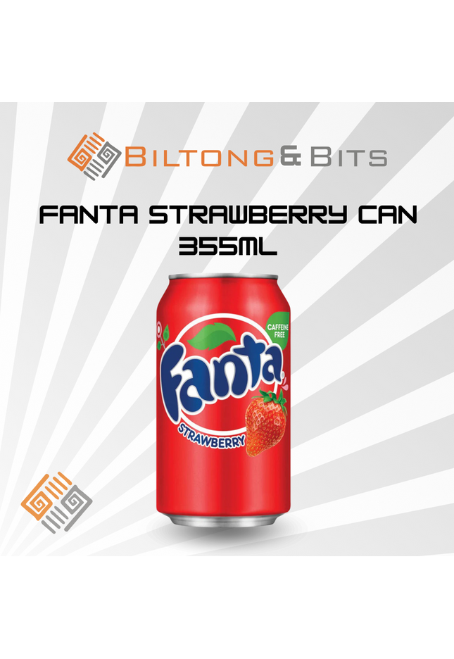 Fanta Strawberry Can 355ml
