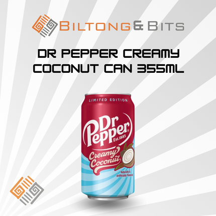 Dr Pepper Creamy Coconut Can 355ml