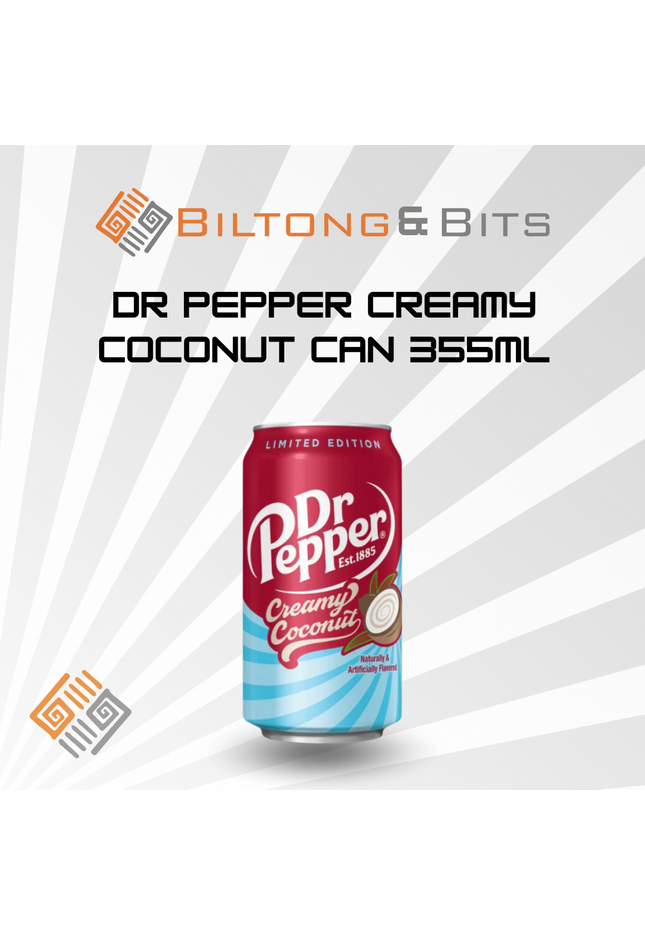 Dr Pepper Creamy Coconut Can 355ml