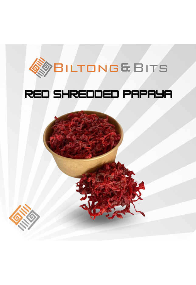 Red Shredded Papaya – Sweet & Chewy Tropical Fruit Candy