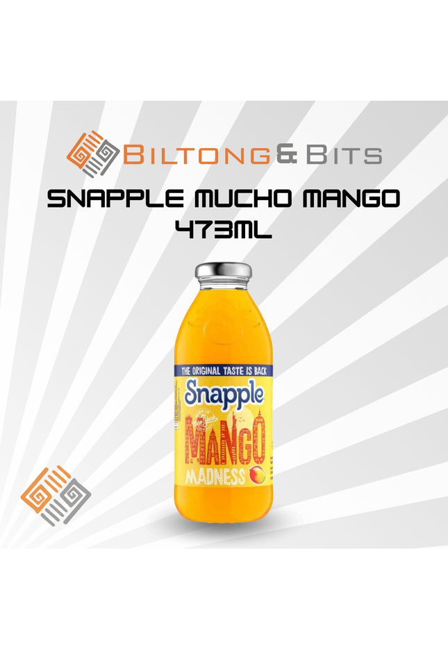 Snapple Mucho Mango 473ml