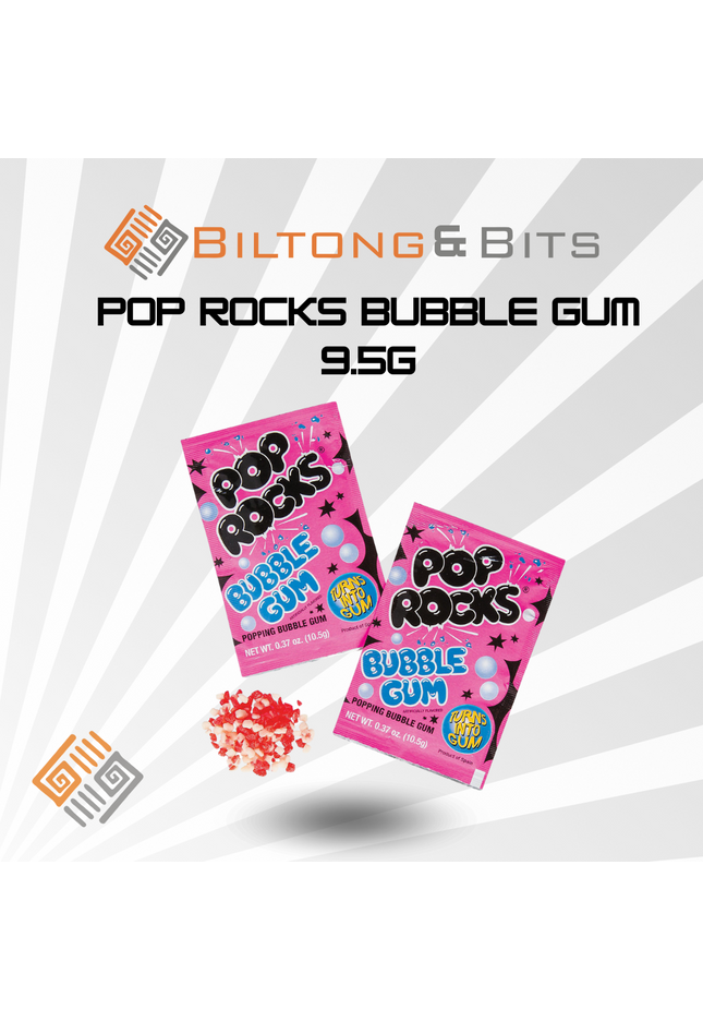 POP ROCKS Bubble Gum 9.5g